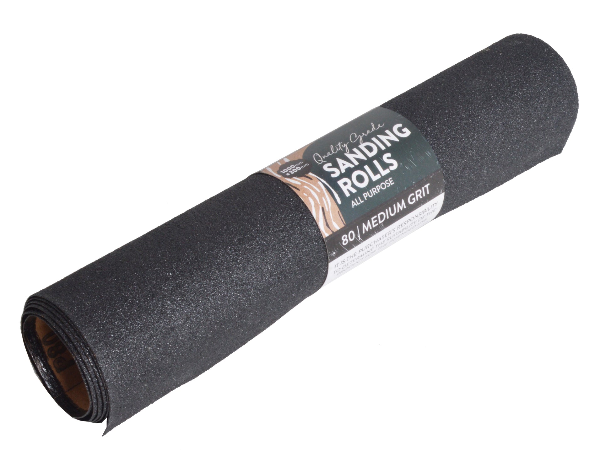 The Tjhoko 80 grit Sanding Roll is an all-purpose, medium-grit roll ideal for prepping surfaces or sanding between coats.