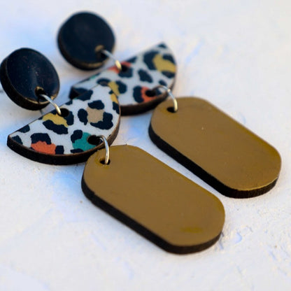 Shorty's Leopard Earrings