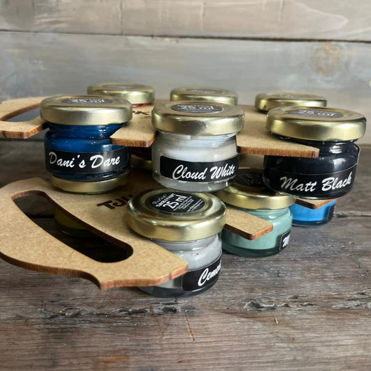 Tjhoko Paint Mini Jar Collection – 12x 25ml Sample Set