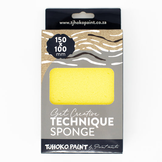 The Tjhoko Get Creative Technique Sponge is perfect for layering paint, blending glaze, or adding texture to your next chalk paint project.