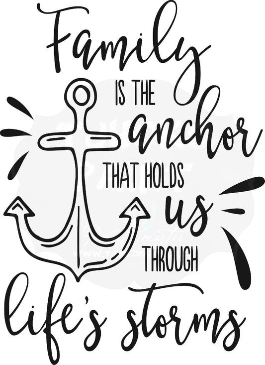 Family is the anchor