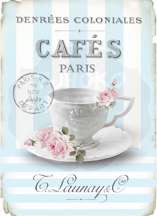 Cafés Paris Water Transfer