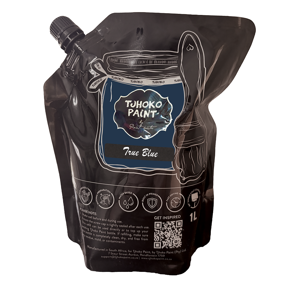 True Blue is a classic, timeless shade of deep blue reminiscent of the vast expanse of the night sky.
