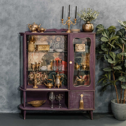Amon's Aubergine is a deep, rich shade of purple reminiscent of ripe eggplants. 