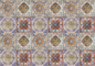 Stunning mosaic of Portuguese-inspired tiles in rich earthy tones and vibrant patterns
