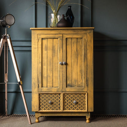 Shorty's Story is a warm, earthy shade of mustard reminiscent of sun-baked clay.