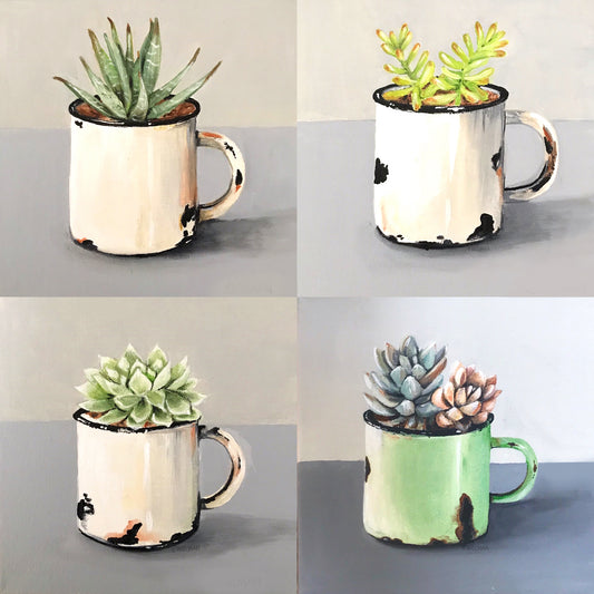 Little Mug Garden by Sharon Welman